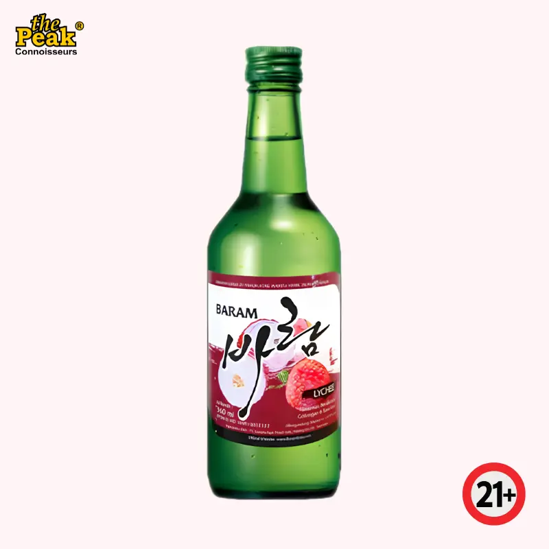 baram-lychee-360ml Wija Soju Lychee - Image 1