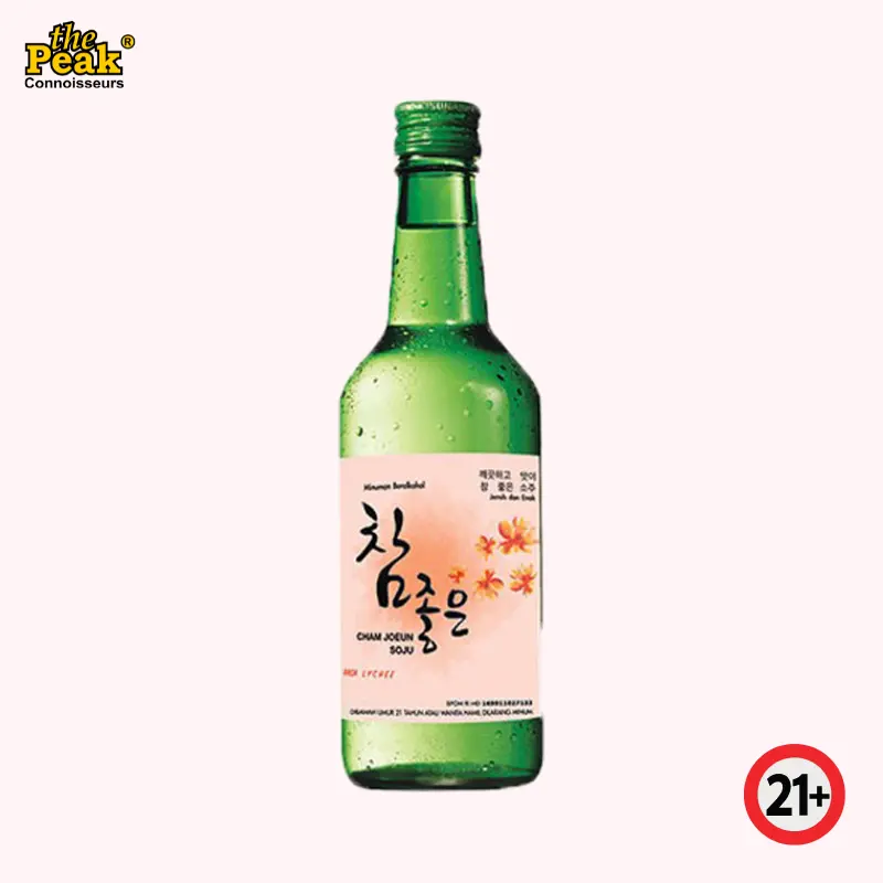 soju-cham-joeun-lychee-360ml Cham Joeun Lychee Flavored Soju 360 ml - Image 1