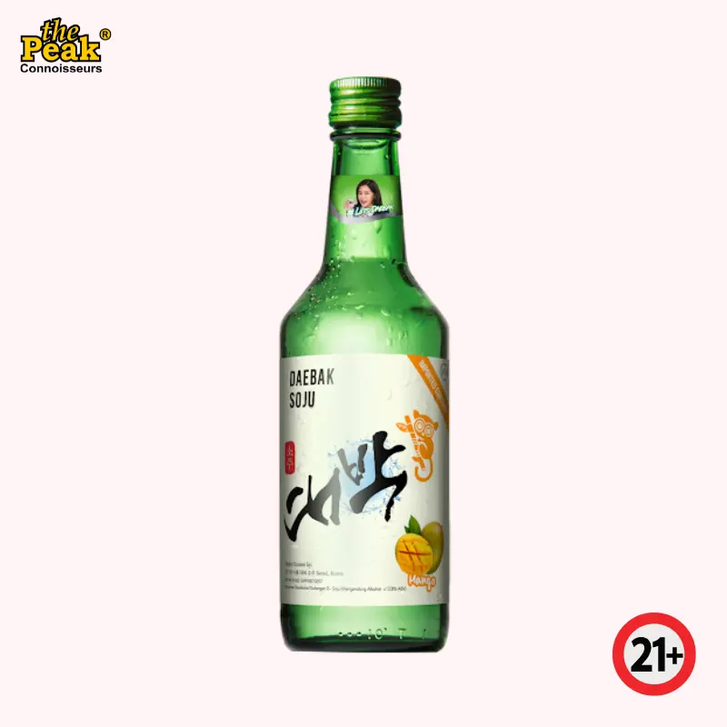 soju-daebak-mango-360ml Daebak Mango Flavored Soju 360 ml - Image 1