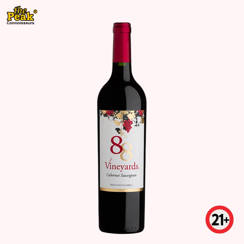 88-vineyards-cs-2017 88 Vineyards Cabernet Sauvignon 2017 South Africa 750ml - Image 1