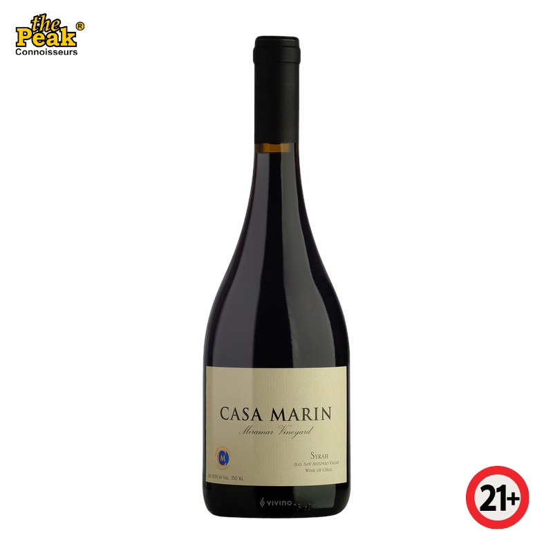 casa-marin-miramar-vineyard-syrah-2009-chile-750ml Casa Marin Miramar Vineyard Syrah 2009 Chile 750ml - Image 1