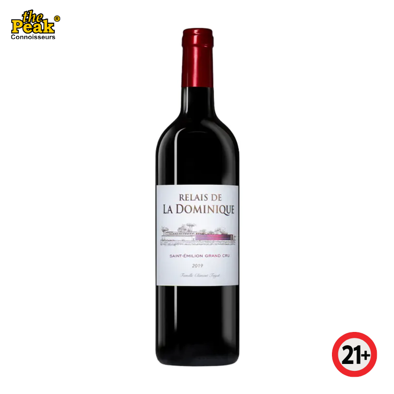 chateau-la-dominique-relais-de-la-dominique-grand-cru-saint-emilion-merlot-cabernet-sauvignon-2015-france-750ml Chateau La Dominique Relais De La Dominique Grand Cru Saint Emilion Merlot Cabernet Sauvignon 2015 France 750ml - Image 1