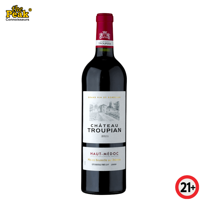 chateau-troupian-cabernet-sauvignon-merlot-2021-france-750ml Chateau Troupian Cabernet Sauvignon, Merlot 2021 France 750ml - Image 1
