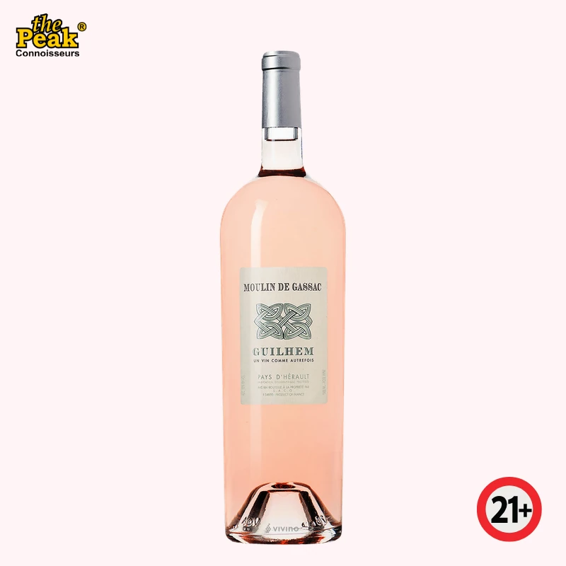 guilhem-moulin-de-gassac-rose-2020 Guilhem Moulin de Gassac Rose Syrah Carignan Grenache 2020 France 750ml - Image 1