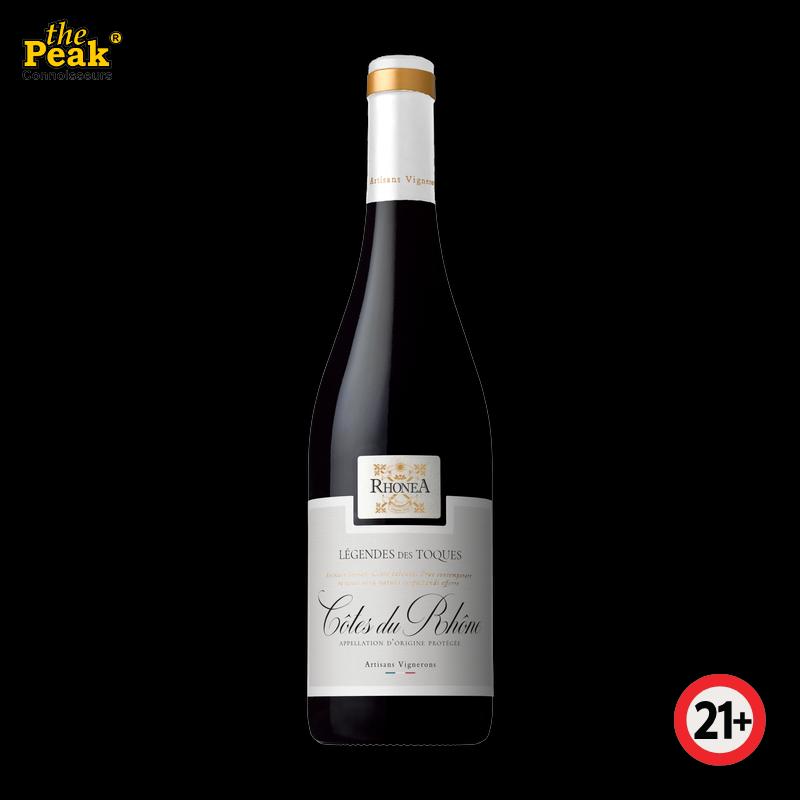 rhonea-legende-cotes-du-rhone-rouge-grenache-noir-syrah-carignan-cinsault-mourvedre-2023-france-750ml Rhonea Legende Cotes Du Rhone Rouge Grenache Noir Syrah Carignan Cinsault Mourvedre 2023 France 750ml - Image 1
