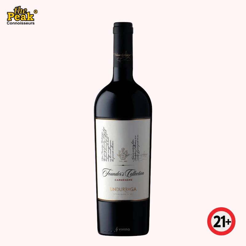 undurraga-founders-collection-car-2020-750ml Undurraga Founder's Collection CAR Carmenere 2020 Chile 750ml - Image 1