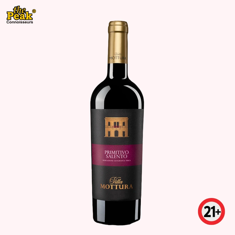 villa-mottura-primitivo-di-manduria-doc-2020 Villa Mottura Primitivo di Manduria Primitivo 2020 Italy 750ml - Image 1