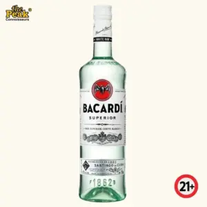 Bacardi Light Cuban White Rum 750ml