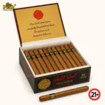 Foto kemasan Cerutu Gold Seal Senoritas (Isi 10 Batang) di atas latar belakang netral Peakwine