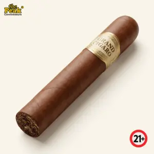 Foto kemasan Cerutu Grand Cigaro Robusto (1 Batang) di atas latar belakang netral Peakwine