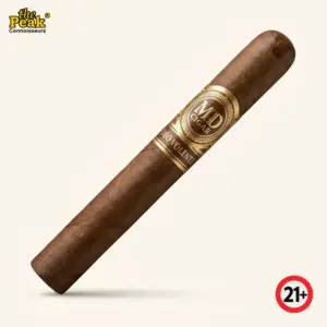 Foto kemasan Cerutu MD Cigar Deo Volente (1 Batang) di atas latar belakang netral Peakwine