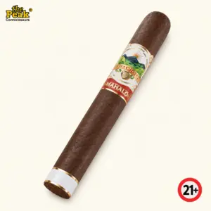 Foto kemasan Cerutu MD Cigar Mahalo (1 Batang) di atas latar belakang netral Peakwine
