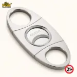 Foto kemasan Cutter Cerutu Cotiti Stainless Steel (Aksesoris) di atas latar belakang netral Peakwine