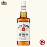 Jim Beam White Label Kentucky Straight Bourbon Whiskey 750ml